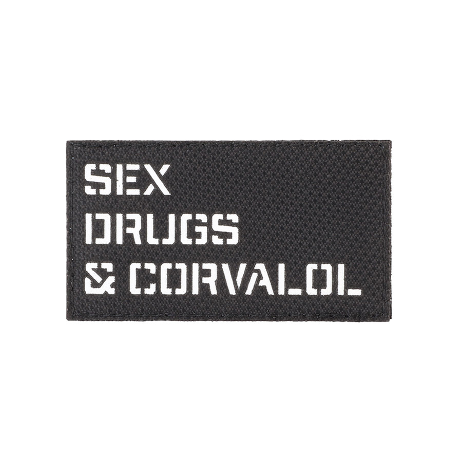 Патч SEX DRUGS & CORVALOL от Bad Gringo, купить