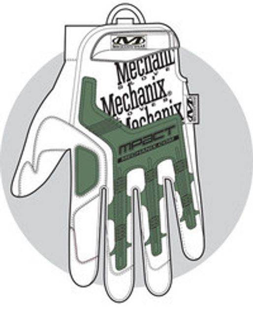 Перчатки стрелковые Mechanix M-Pact Covert
